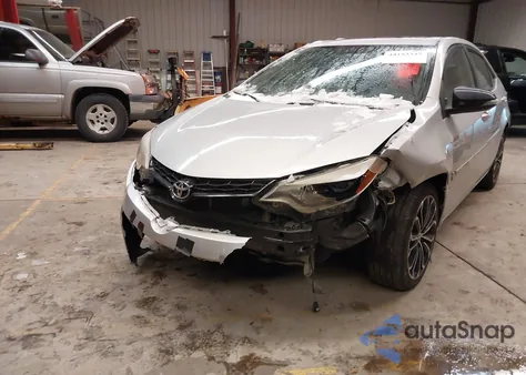 2014 Toyota Corolla S Plus из США, поврежденный, VIN 2T1BURHE9EC108731